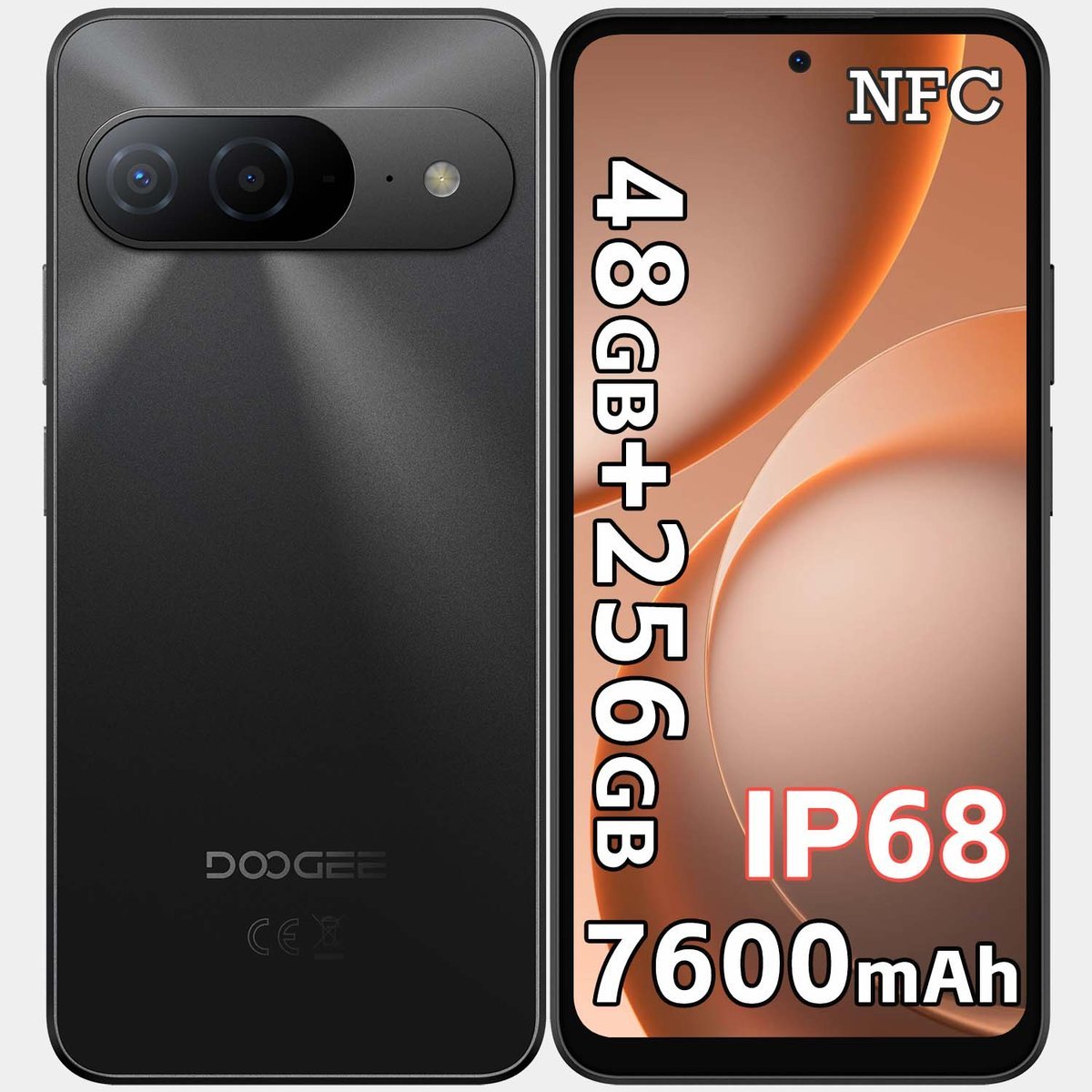 Doogee B10 6/256GB Czarny