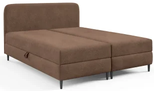 Brązowe małżeńskie łóżko kontynentalne Tionis - 5 rozmiarów - Łóżka Brązowe małżeńskie łóżko kontynentalne Tionis - 5 rozmiarów - Łóżka - miniaturka - grafika 1