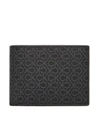 Portfele - Calvin Klein Portfel męski Ck Must Mono Comp Trifold W Coin LV04D1040G Czarny - miniaturka - grafika 1