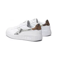Trampki damskie - Diadora Step P Bright Reptile, Trampki damskie, White Gold, 38 EU - miniaturka - grafika 1