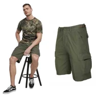 Odzież taktyczna i umundurowanie - Spodnie Short BRANDIT BDU Ripstop Olive  L - miniaturka - grafika 1