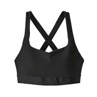 Bielizna sportowa damska - Damski biustonosz sportowy Patagonia Switchback Sports Bra black - S - miniaturka - grafika 1