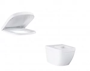 GROHE 3932800H Euro Ceramic WC wall hung - Pisuary - miniaturka - grafika 2