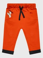 Spodnie i spodenki dla dziewczynek - United Colors Of Benetton Spodnie dresowe 3J74GF00X Czerwony Regular Fit - miniaturka - grafika 1