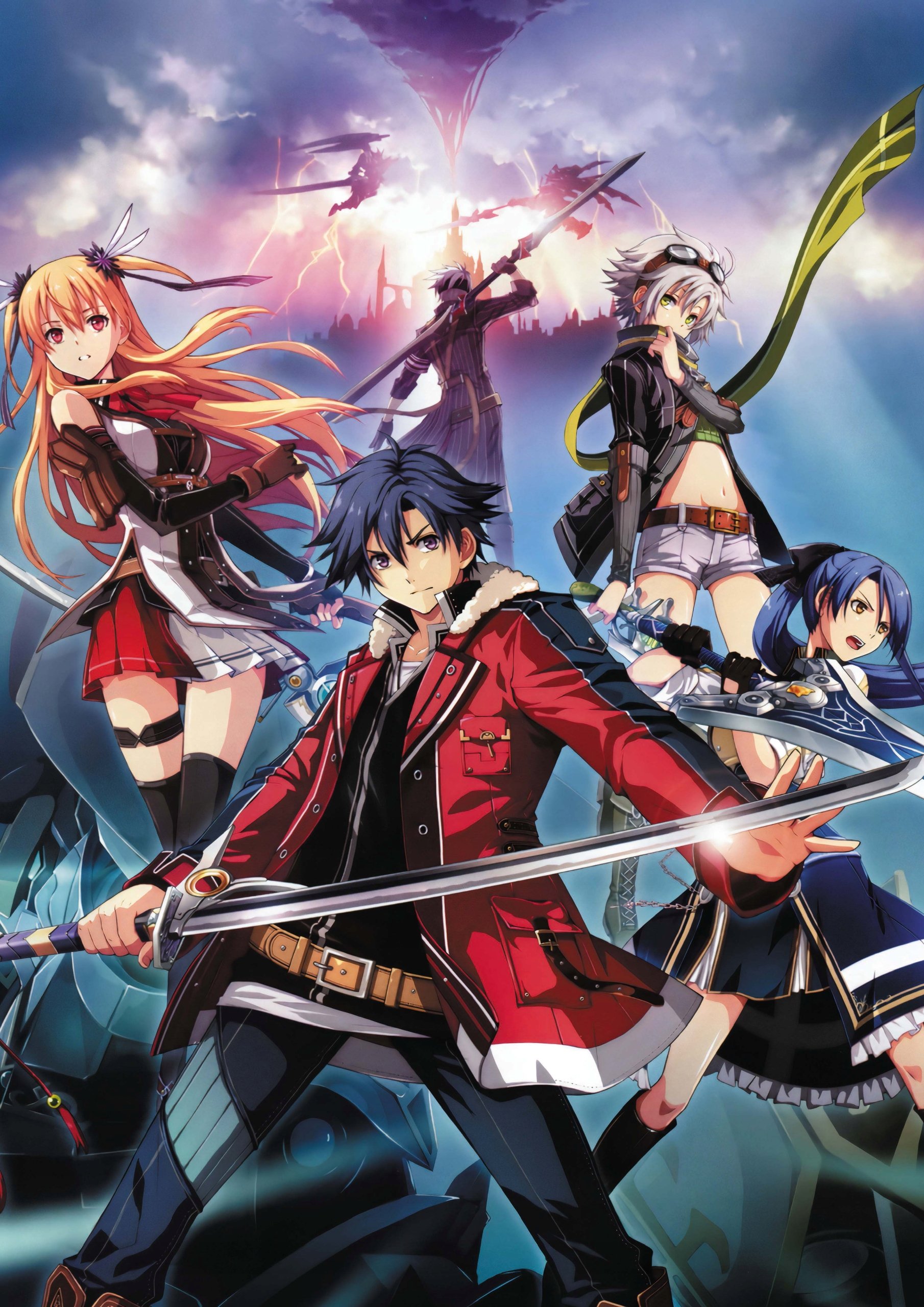 Plakat A3 anime gra The Legend of Heroes Sen no Kiseki