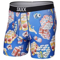 Majtki męskie - Bokserki męskie sportowe SAXX VOLT Boxer Brief piwne sześciopaki – niebieskie - miniaturka - grafika 1