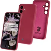 Etui i futerały do telefonów - Bizon Silikonowe etui Soft Case do Galaxy S24 FE, ciemnofioletowe - miniaturka - grafika 1