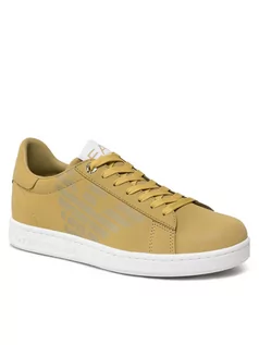 Sneakersy męskie - EA7 Emporio Armani Sneakersy X8X001 XK218 00194 Żółty - grafika 1