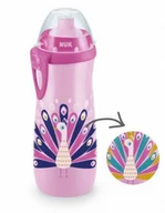 Bidony dla dzieci - NUK Bidon sportowy Sports Cup 24m+ 450ml B - miniaturka - grafika 1