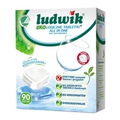 Środki do zmywarek - Ludwik Tabletki do zmywarki ALL IN ONE 90 szt ekologiczne - miniaturka - grafika 1