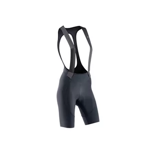 Spodenki rowerowe damskie NORTHWAVE FAST WMN Bibshort czarne - Spodenki rowerowe - miniaturka - grafika 1