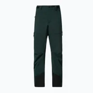 Spodnie narciarskie - Spodnie snowboardowe męskie Oakley Axis Insulated zielone FOA403446 xl - miniaturka - grafika 1