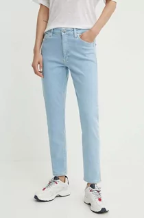 Spodnie damskie - Calvin Klein jeansy damskie kolor niebieski K20K206578 - grafika 1