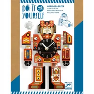 Prace ręczne dla dzieci - Zrób to sam - ZEGAR ROBOT DJ07984 - miniaturka - grafika 1