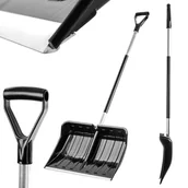 Łopaty do śniegu - Łopata do śniegu 55 cm czarna - miniaturka - grafika 1