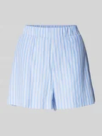 Spodenki damskie - Szorty o kroju relaxed fit z elastycznym pasem model ‘FRIDA’ - miniaturka - grafika 1
