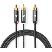 Kable - Kabel RCA - 2xRCA NEDIS 3 m - miniaturka - grafika 1