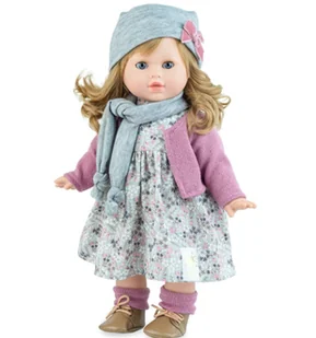 Lalka Tina Violet 42 cm Marina & Pau 626 - Lalki dla dziewczynek Lalka Tina Violet 42 cm Marina & Pau 626 - Lalki dla dziewczynek - miniaturka - grafika 1