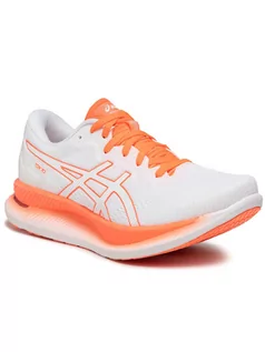 Buty sportowe damskie - Asics GlideRide Tokyo Shoes Women, white/sunrise red US 8 | EU 39,5 2020 Buty szosowe 1012A9431008 - grafika 1