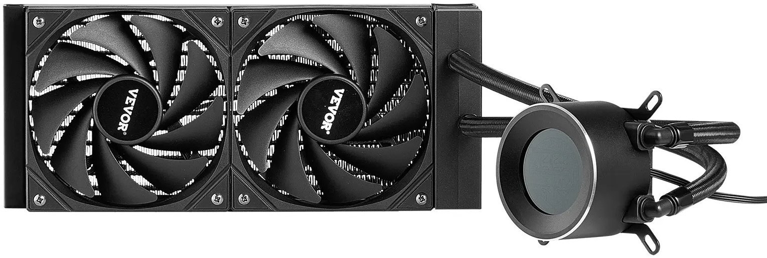 Chłodzenie wodne do karty graficznej AIO CPU 120 mm PWM Intel AMD ciche