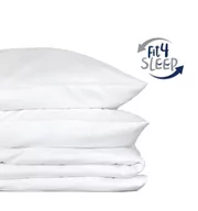 Pościel - Pościel Fit.4.Sleep BAWEŁNA 100%, Kolor - niebieski, Rozmiar - 160x200+2 posz. 70x80  - miniaturka - grafika 1