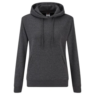 Bluza Damska Z Kapturem Classic Heather - Bluzy sportowe damskie - miniaturka - grafika 1