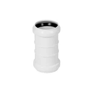 EQUATION Złączka nasuwna PP 50 mm biała - Rury - miniaturka - grafika 1