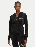 Bluzy damskie - Juicy Couture Bluza Robertson JCBAS125805 Czarny Regular Fit - miniaturka - grafika 1