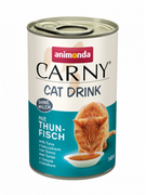 Mokra karma dla kotów - Animonda Carny Carny Cat Drink napój z tuńczykiem 140ml - miniaturka - grafika 1