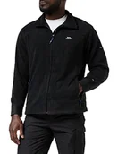 Kurtki męskie - Trespass Men's Bernal, polar, czarny, XXL MAFLFLJ20009_BLKXXL - miniaturka - grafika 1