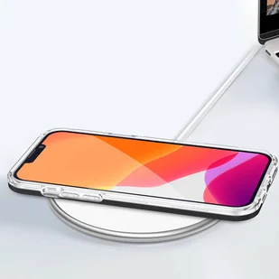 Clear 3in1 etui Samsung Galaxy A03 silikonowy pokrowiec z ramką czerwone - Etui i futerały do telefonów - miniaturka - grafika 5