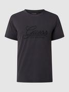 Koszulki męskie - T-shirt z wyhaftowanym logo - miniaturka - grafika 1