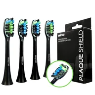 Końcówki do szczoteczek elektrycznych - Końcówki przeznaczone do Seysso Gold Czarne - miniaturka - grafika 1