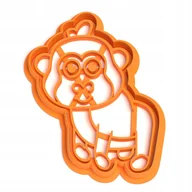 Formy do ciast - Foremka Goryl Orangutan Małpa Małpka Wykrawacz - miniaturka - grafika 1