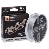 Żyłki wędkarskie - Plecionka MIKADO M-Craft Braid 0.03 mm / 150 m Stalowo-szary - miniaturka - grafika 1