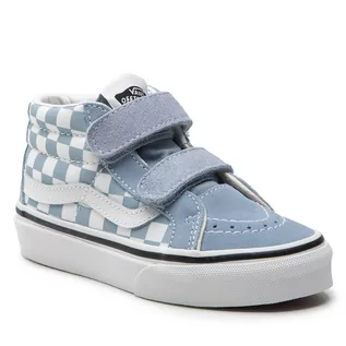 Buty dla chłopców - Sneakersy Vans - Sk8-Mid Reissu VN0A38HHBD21 Color Theory Checkerboard - grafika 1