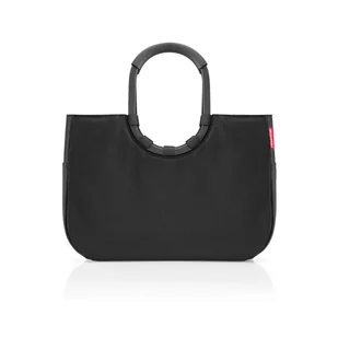 Torba Loopshopper L Frame Black, 25 L, Reisenthel - Torby i wózki na zakupy - miniaturka - grafika 1
