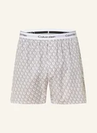 Spodenki damskie - Calvin Klein Szorty Od Piżamy grau - miniaturka - grafika 1