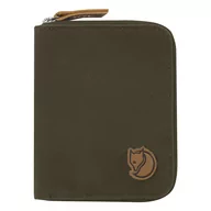 Portfele - Portfel Fjallraven Zip Wallet dark olive - ONE SIZE - miniaturka - grafika 1