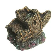 Dekoracje do akwarium - Ozdoba akwariowa statek happet - miniaturka - grafika 1