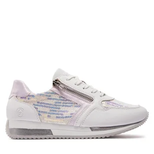 Sneakersy Remonte D0H12-80 Biały - Sneakersy damskie - miniaturka - grafika 1