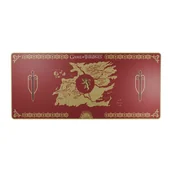 Podkładki pod mysz - Lexip HBO Game of Thrones - Lannister Edition Podkładka dla graczy Czerwony - miniaturka - grafika 1