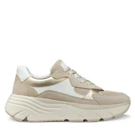 Sneakersy damskie - Sneakersy Geox D Diamanta D45UFB 05422 C1ZH6 Beżowy - miniaturka - grafika 1