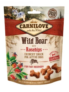 Carnilove Carnilove Crunchy Snack Wild Boar & Rosehips With Fresh Meat 200g 8595602527298 - Przysmaki dla psów - miniaturka - grafika 2