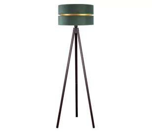 Lampa podłogowa DUO 1xE27/60W/230V zielony/brązowy - Lampy stojące - miniaturka - grafika 1