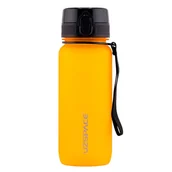 Shakery i bidony sportowe - Butelka na wodę Uzspace 650 ml Bidon sportowy na siłownię pomarańczowy - miniaturka - grafika 1