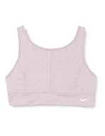 Koszulki i topy damskie - Nike Unisex Df Swsh Luxe Top dziecięcy, Plum Fog/White/Lt Lemon Twist/, 140 DD7964 - miniaturka - grafika 1