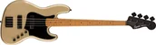 Gitary basowe - Squier Contemporary Active Jazz Bass HH RMN BPG SHG Roasted Maple Fingerboard Black Pickguard Shoreline Gold - miniaturka - grafika 1