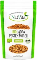 Ziarna i nasiona roślin strączkowych - NatVita Bio Pestki Jądra Moreli 1000 g - miniaturka - grafika 1