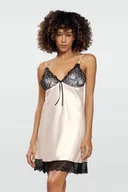 Piżamy damskie - HALKA KARMEN2 (kolor fiolet, rozmiar S) - miniaturka - grafika 1